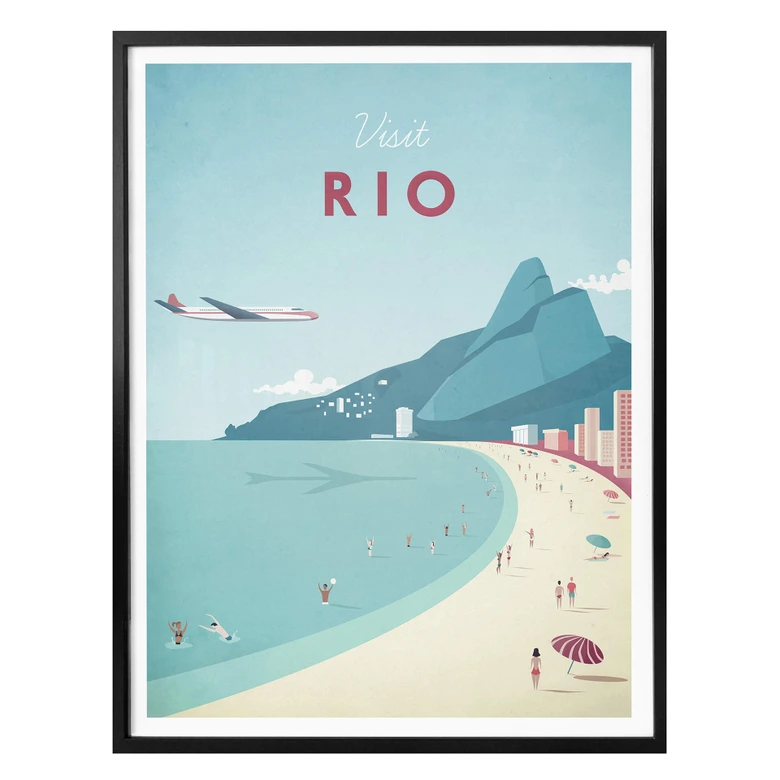 Poster Rivers - Rio de Janeiro 