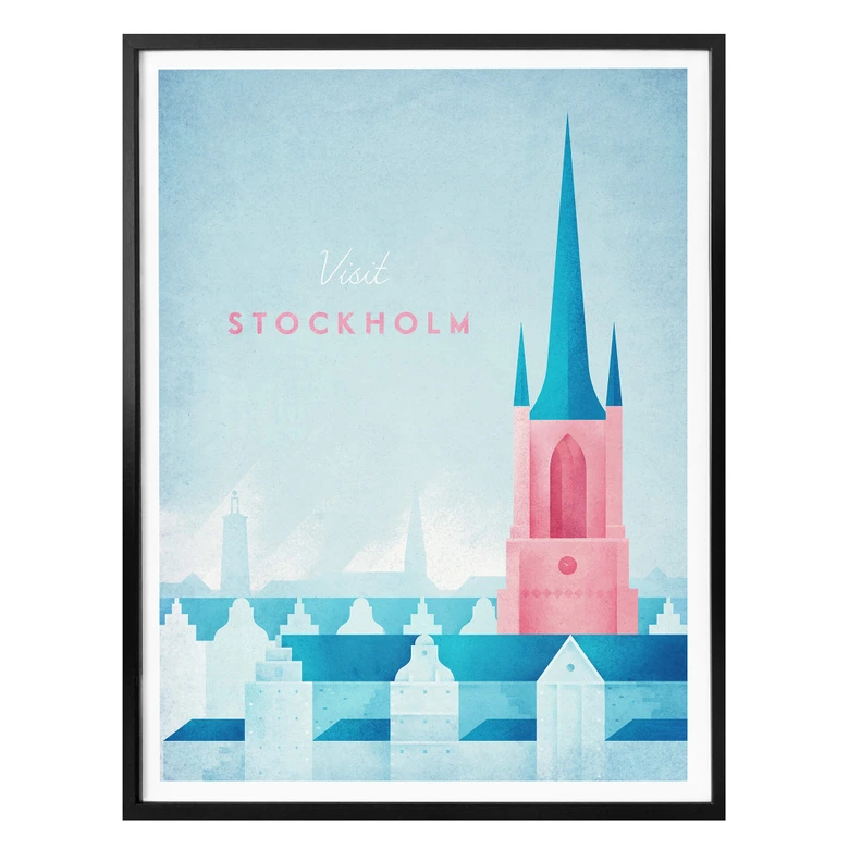 Poster Rivers - Stockholm 