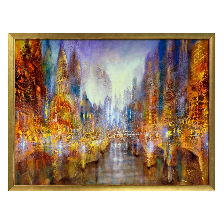 Plakat Schmucker - Miasto świateł 