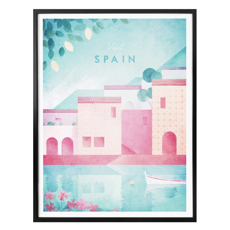 Poster Rivers - Spanien 