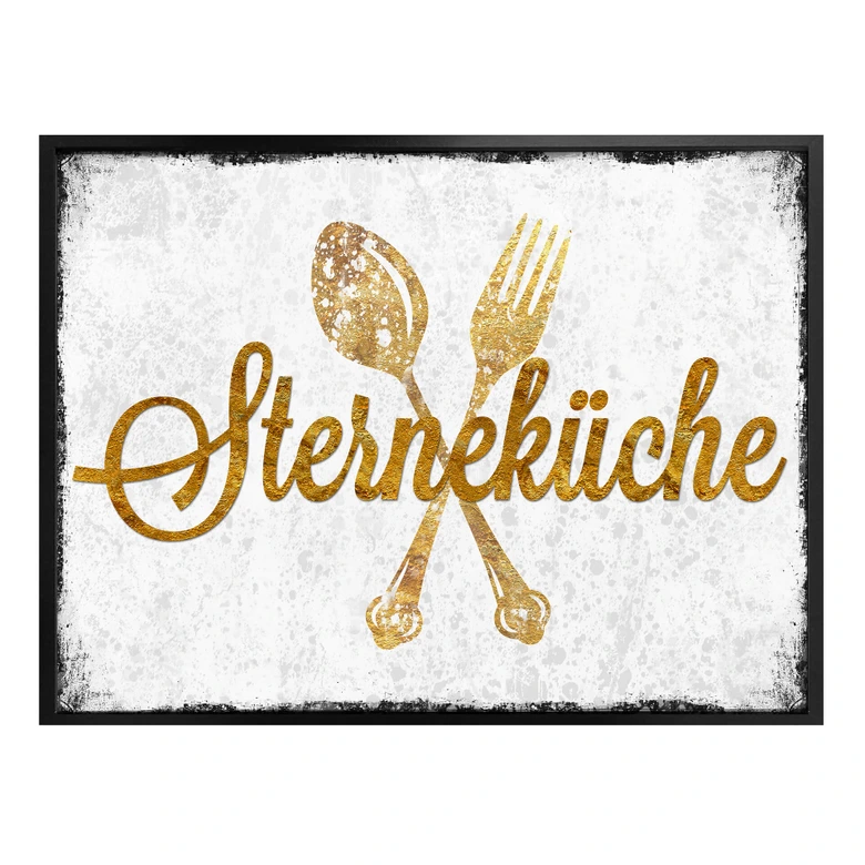 Poster Sterneküche 