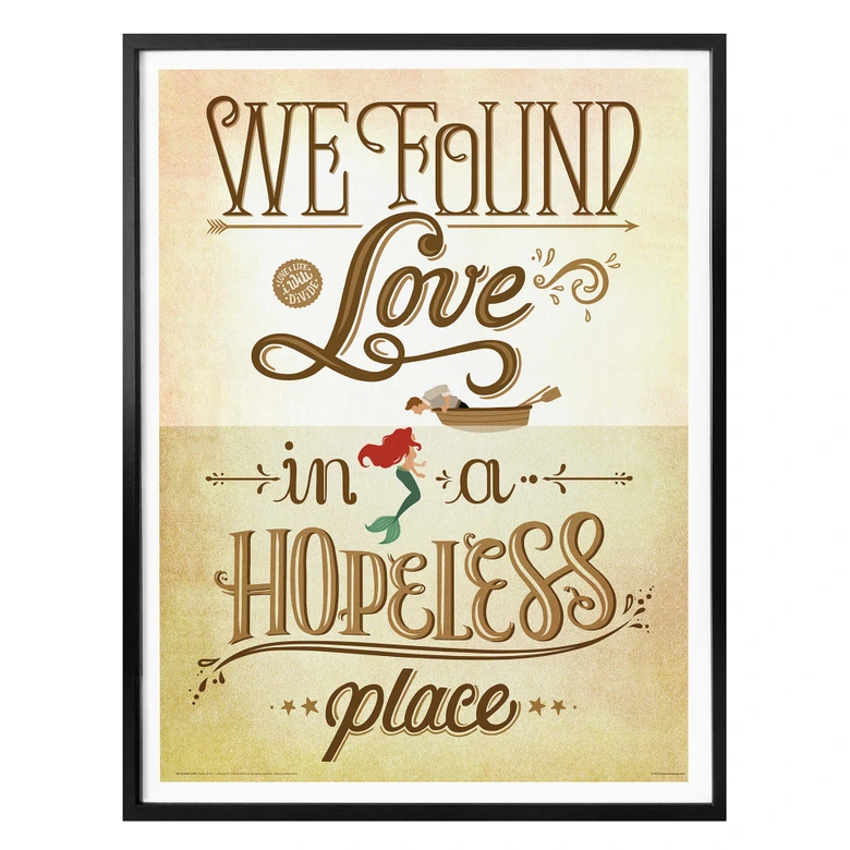 Poster Tohmé - We found Love 