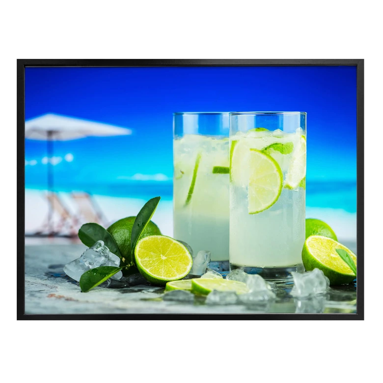 Affiche Citron tropical 