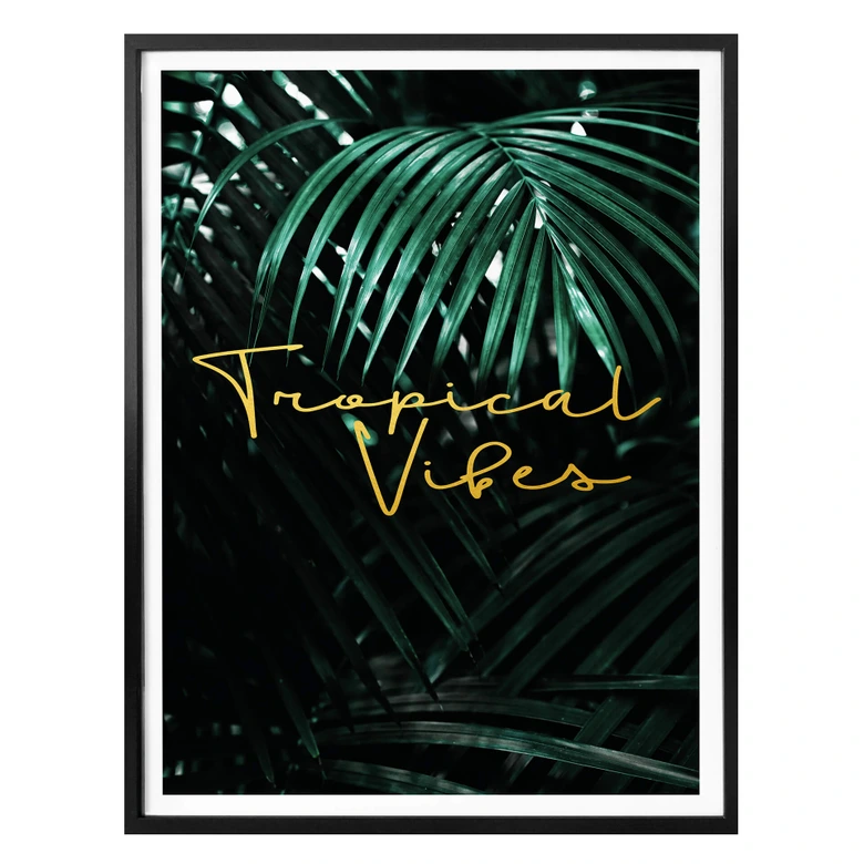Póster Premium - Tropical Vibes 
