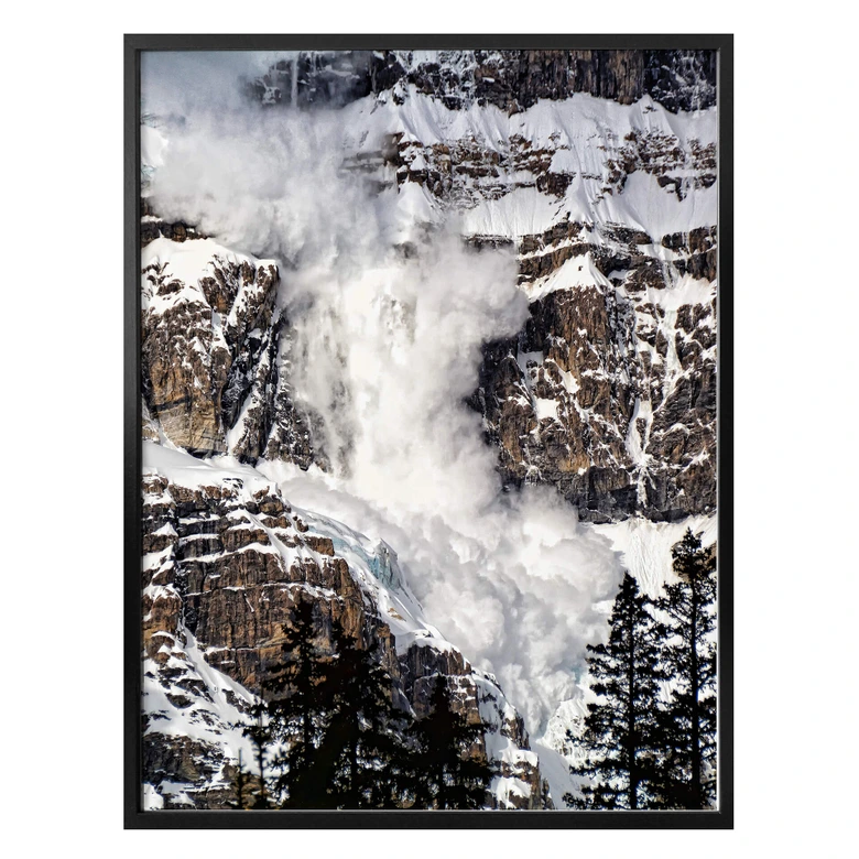 Póster Turgeon - La avalancha 