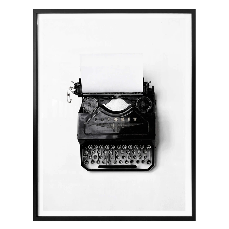Poster Typewriter 