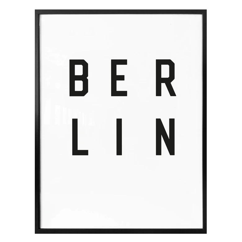 Poster - Typographie Berlin 