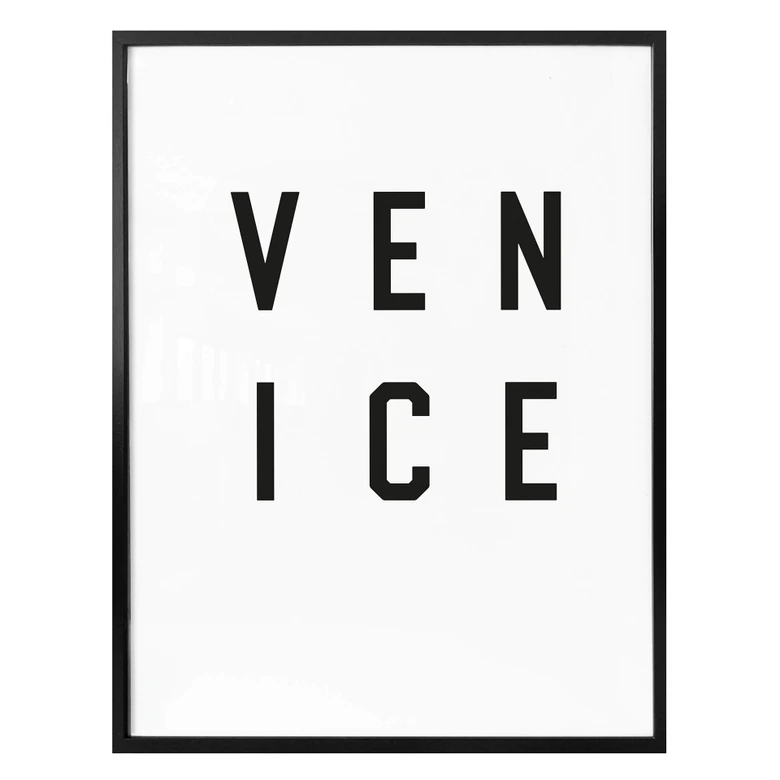 Poster - Typographie Venice 
