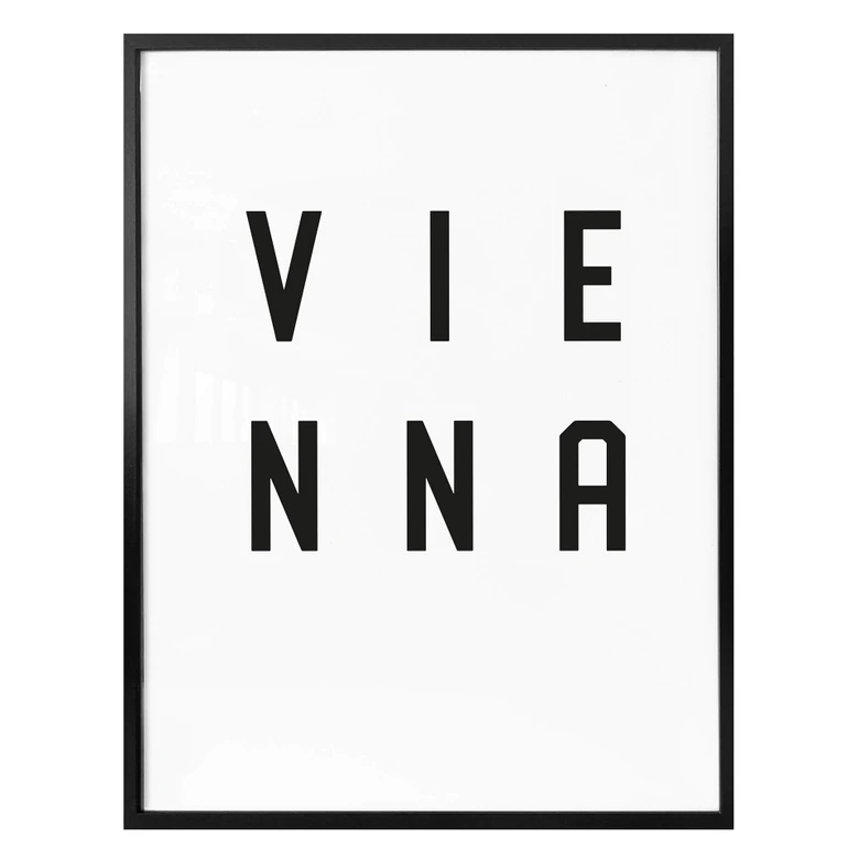 Poster – Typografie Vienna 