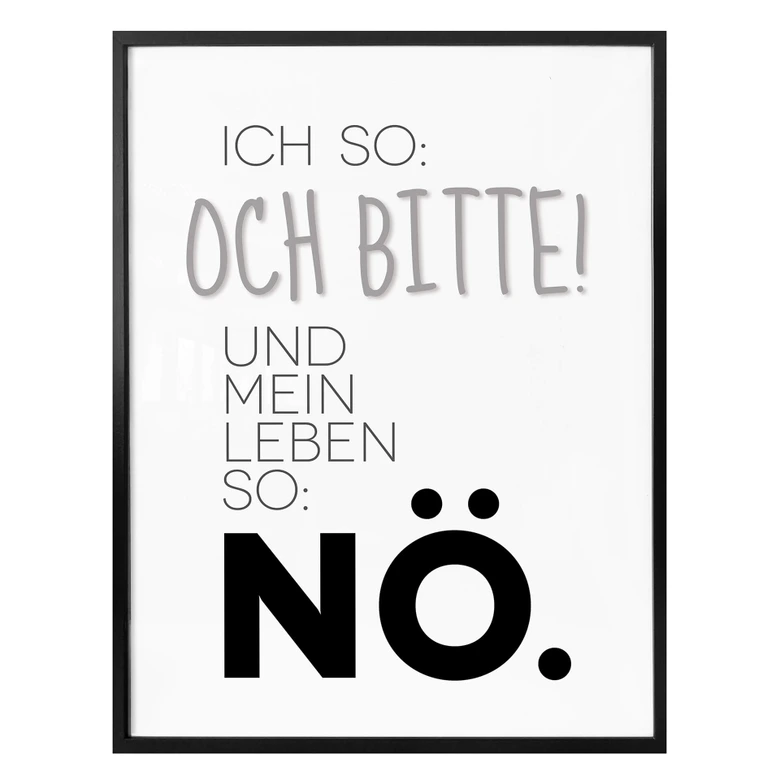 Poster Und mein Leben so... 
