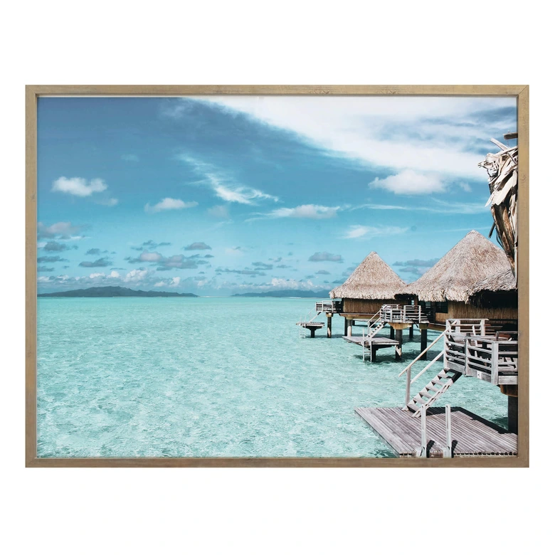 Poster Urlaub auf den Malediven 