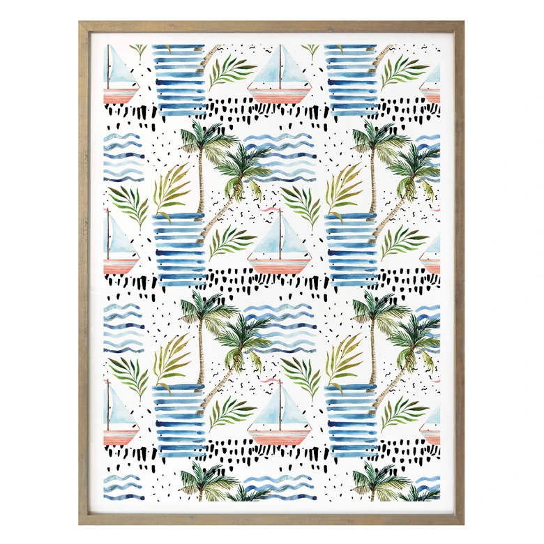 Poster Watercolour Holiday 