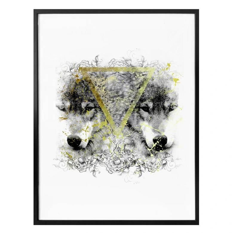 Poster Wölfe 