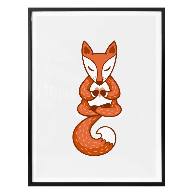 Poster - Yoga-Fuchs 02 