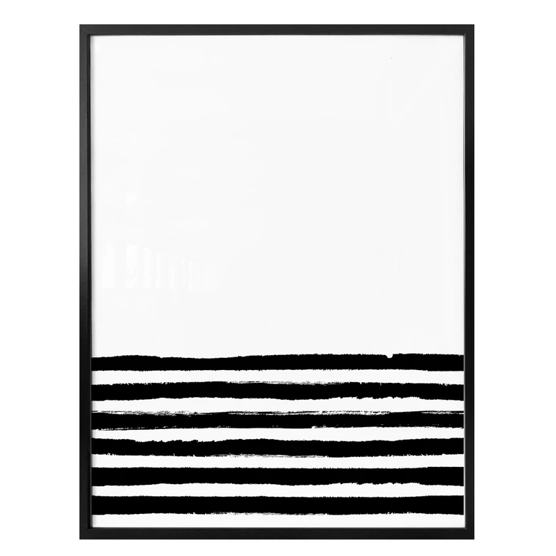 Poster Black lines 