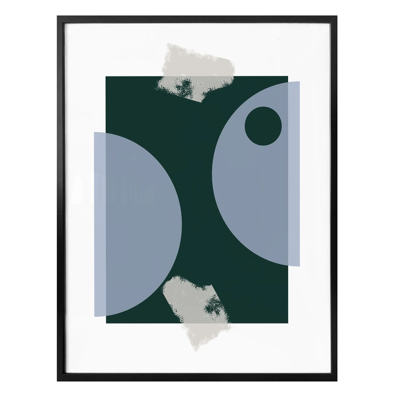 Poster Nordic Creators - Blue & Green 
