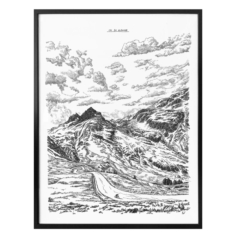 Poster Sparshott - Col du Glandon 