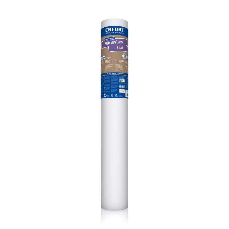 Erfurt gladvlies Behang Vlak Premium 25x0,75m 