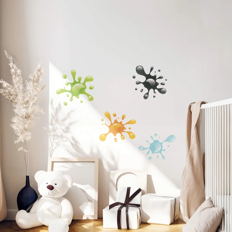 Splashes of Paint Wall sticker 