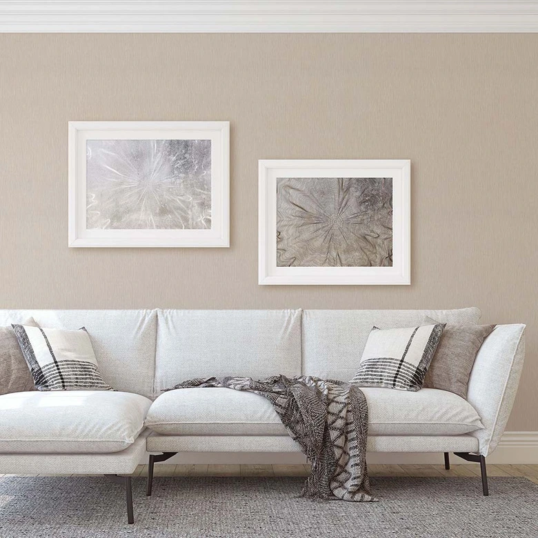 Unitapete glitzernd, Vliestapete Fashion for Walls 4 von Guido Maria Kretschmer beige 