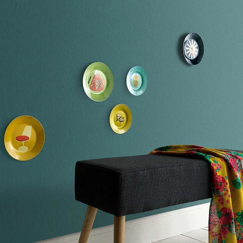 wallpaper glitter, fleece wallpaper Fashion for Walls 4 by Guido Maria Kretschmer turquoise 