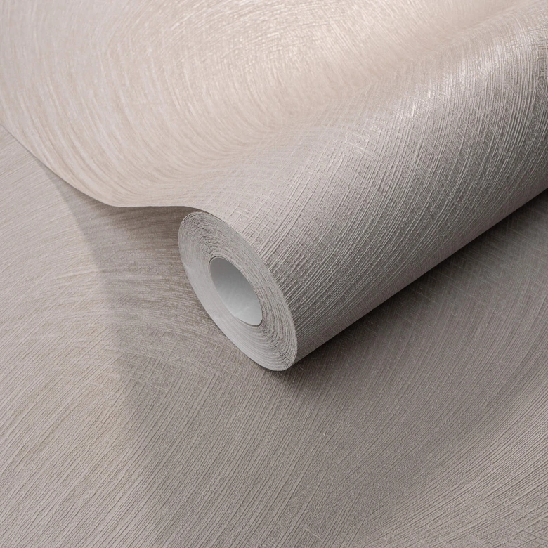 papier peint intissé à motifs graphiques en taupe 