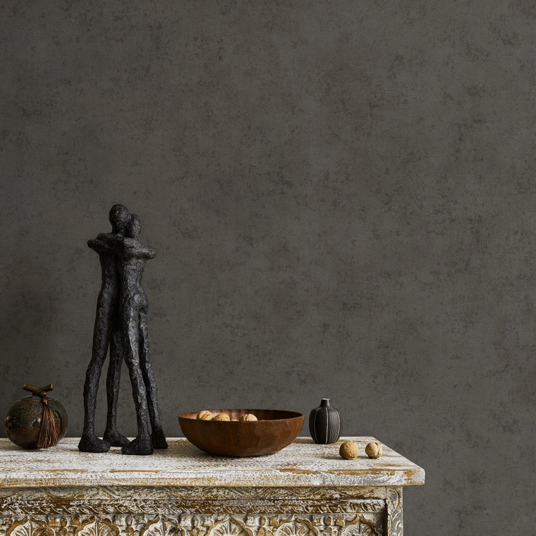 Tapeta flizelinowa SHINY CONCRETE Elle Decoration 4, taupe 