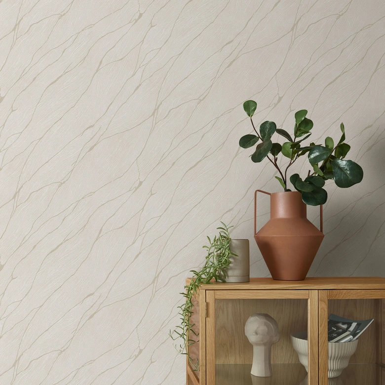 Grafiktapete Opus beige 