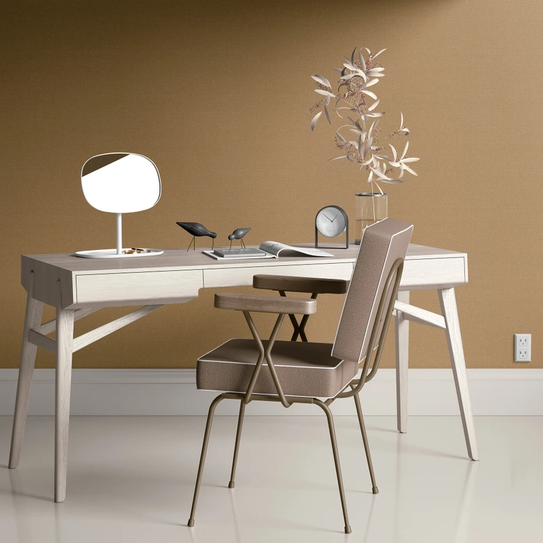 Tapeta flizelinowa WOVEN Elle Decoration 4, złota 