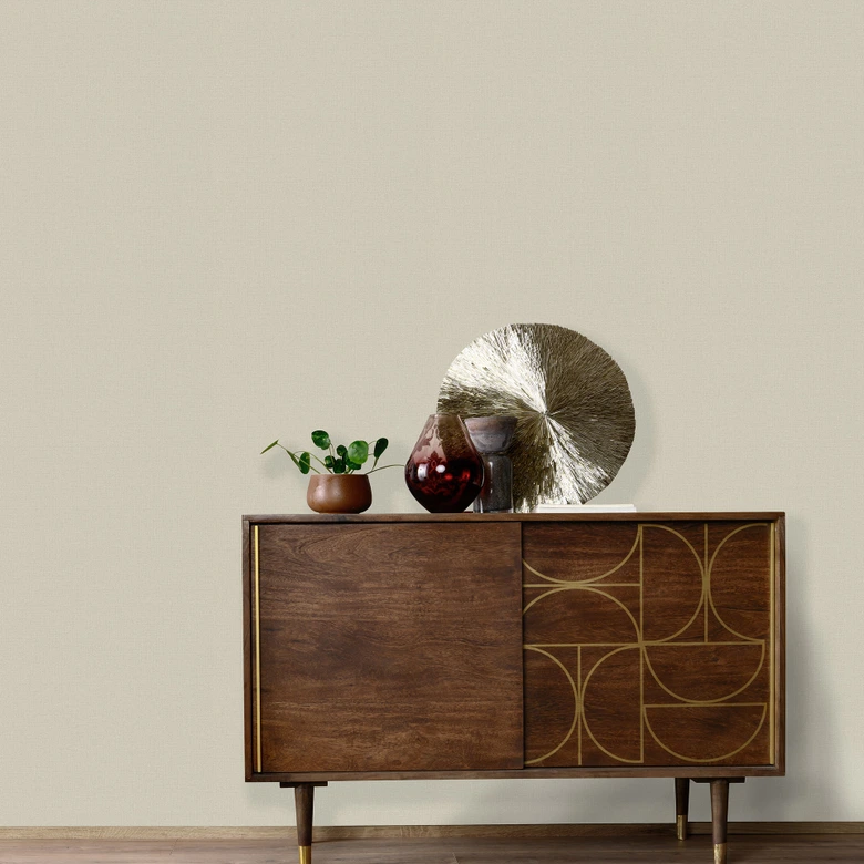 Tapeta flizelinowa WOVEN Elle Decoration 4, jasny taupe 