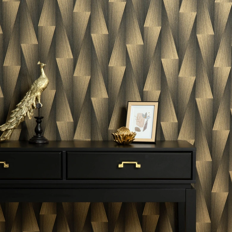 Guido Maria Kretschmer graphic wallpaper Shift Fashion for Walls 5 black 