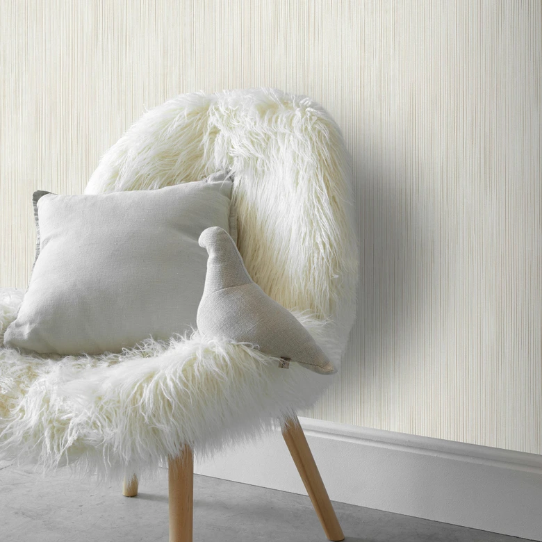 Vliestapete, Unitapete Cameo cremeweiß 