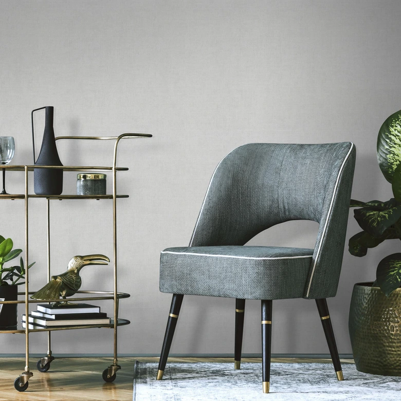 Papel pintado no tejido, Papel pintado unitario Aurora gris claro 