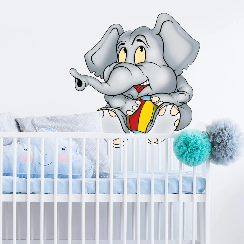 Wandtattoo Elefant Benny 