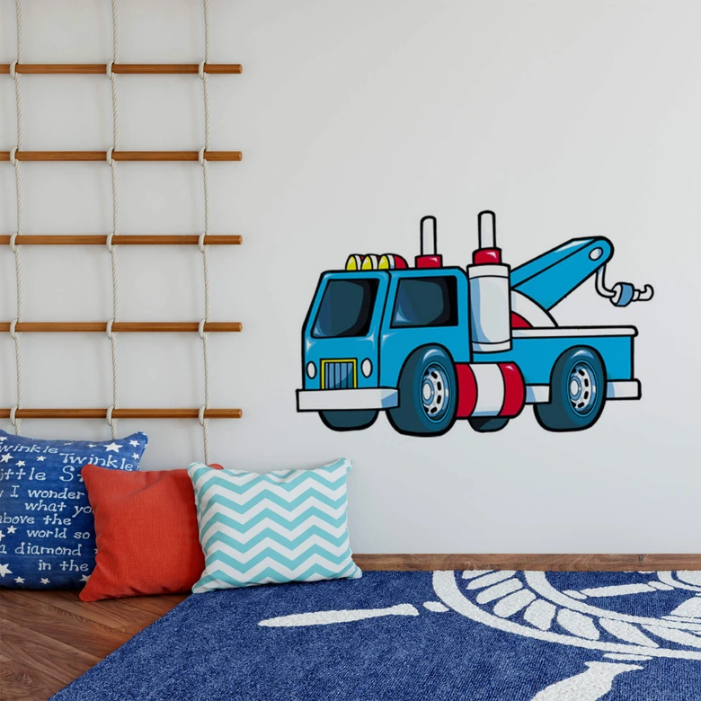 Adesivo murale - Carro attrezzi 