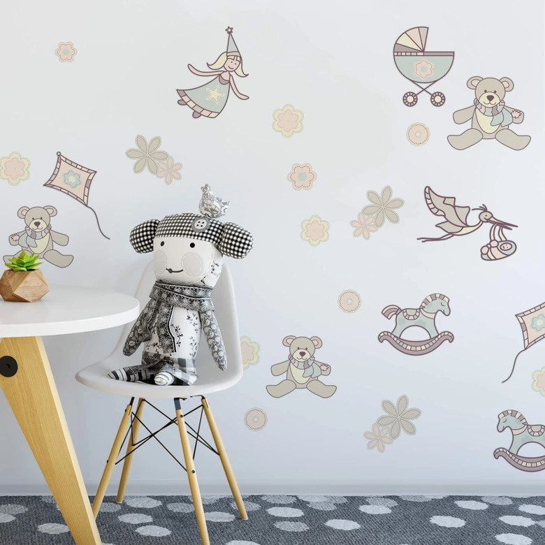 Sticker mural - Pays des Jouets 