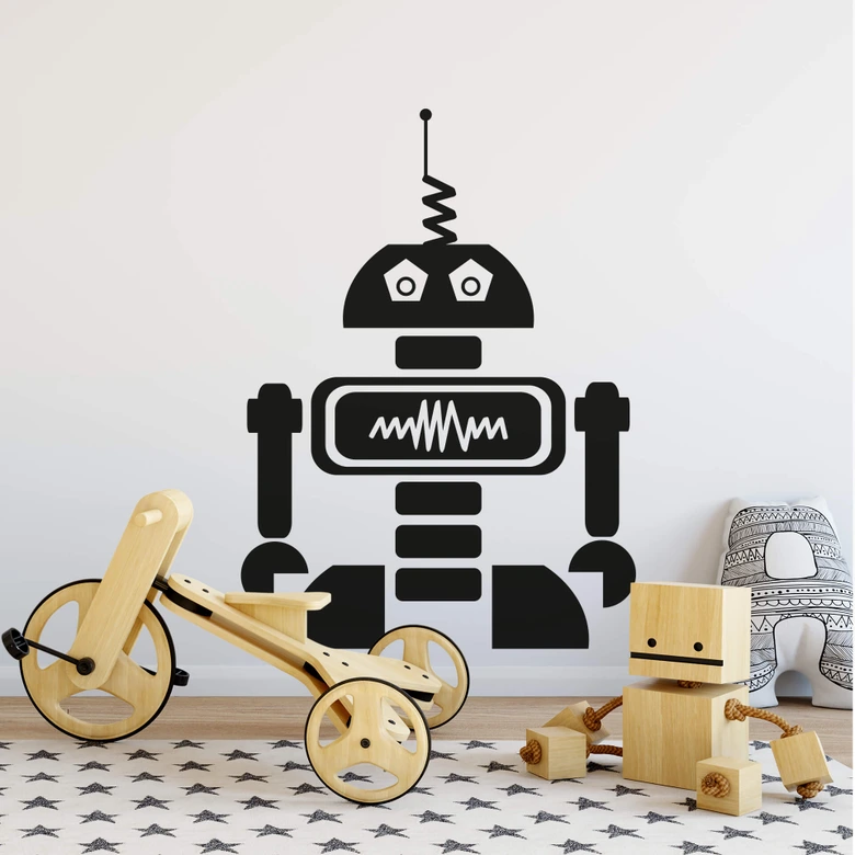 Sticker mural - Robot Ray 