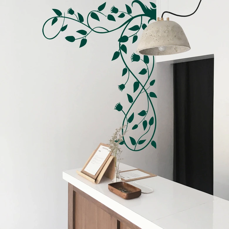 Sticker mural - Plante Grimpante 