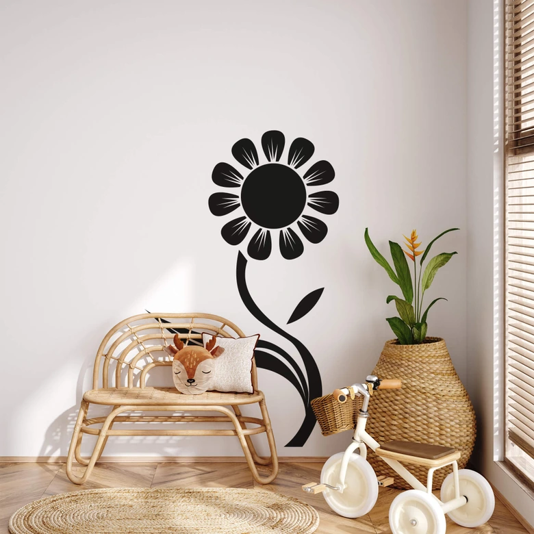 Wandtattoo Sonnenblume 1 