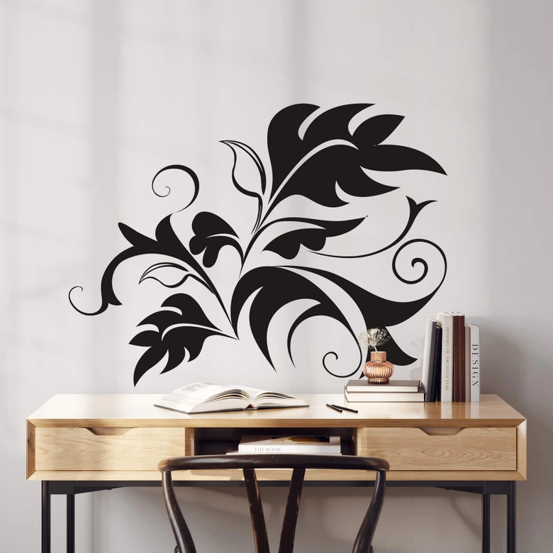 Wandtattoo Farn abstrakt 