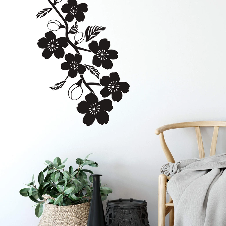 Wandtattoo Kirschblüten 1 