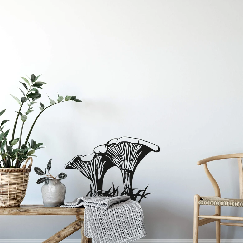 Wandtattoo Pfifferlinge 