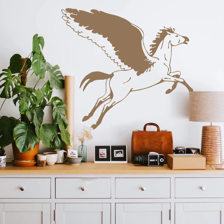 Muursticker Pegasus 