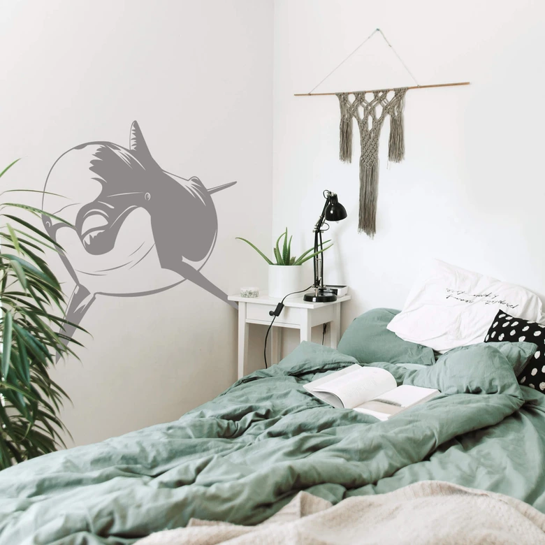 Sticker mural - Dauphin 2 