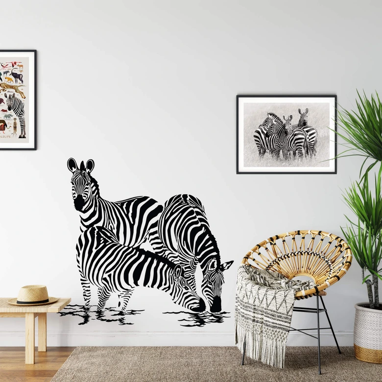 Zebras 2 Wall sticker 