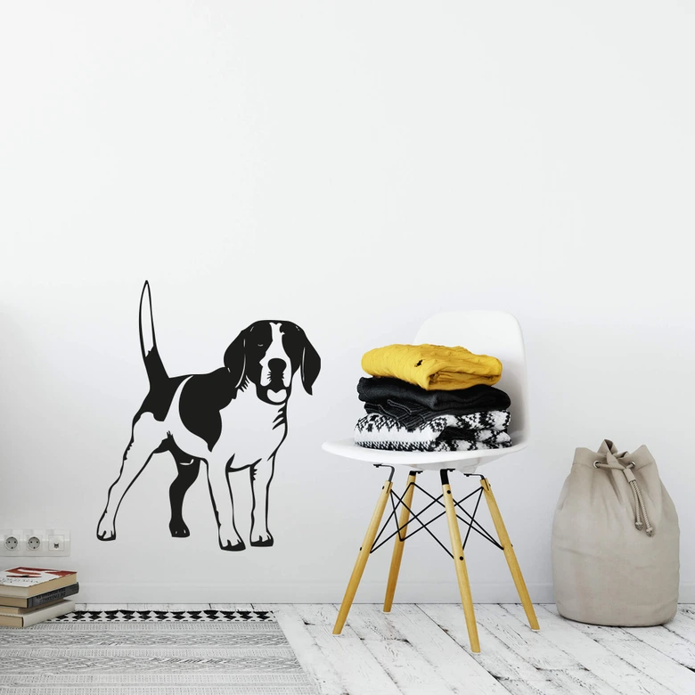 Wandtattoo Beagle 2 