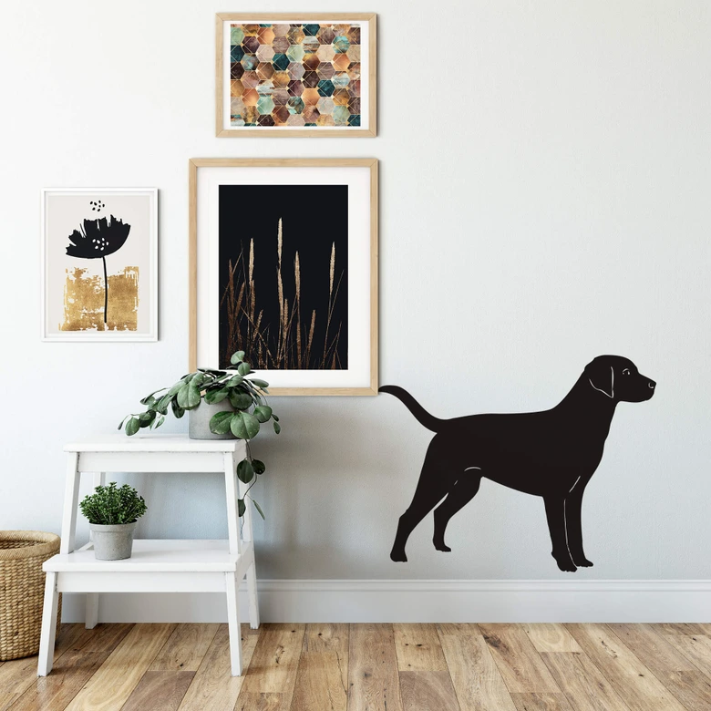 Wandtattoo Labrador 