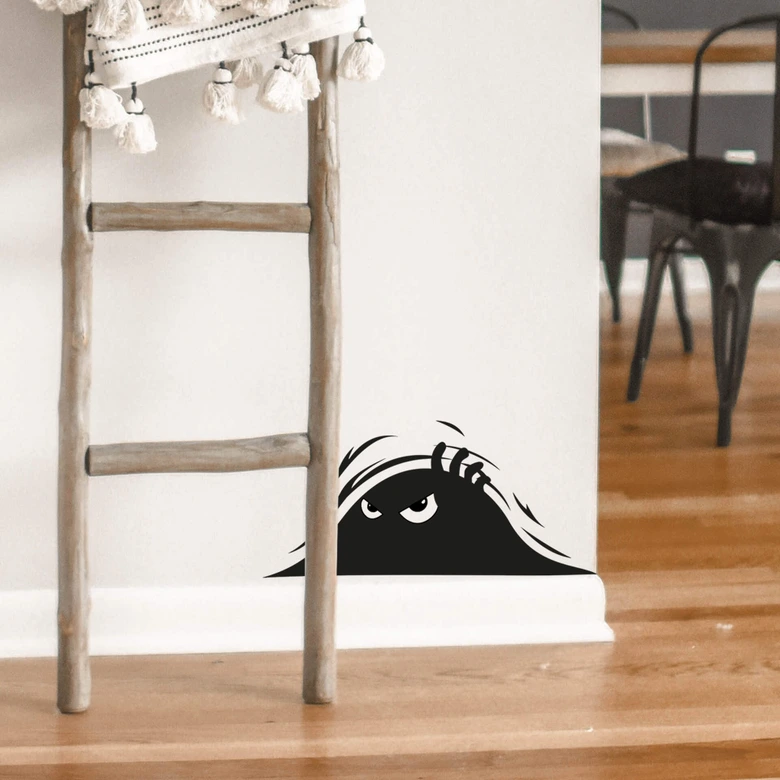 Sticker mural - Monstre 