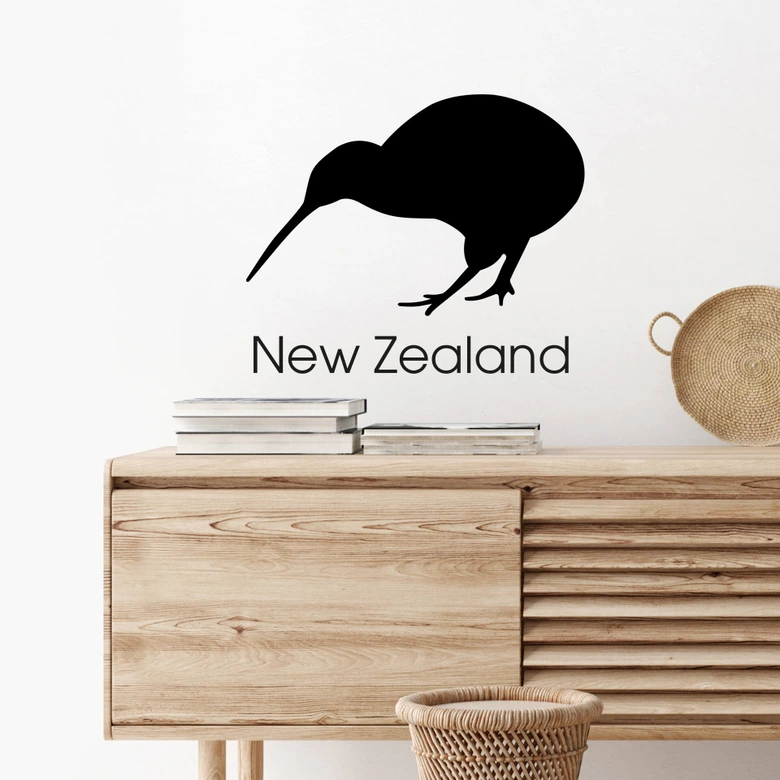 Wandtattoo Kiwi Vogel 
