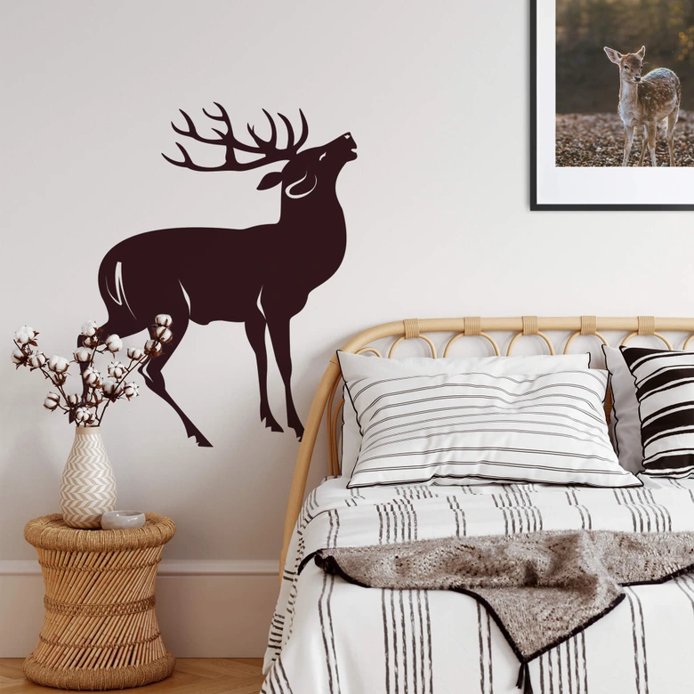 Wandtattoo Hirsch 01 